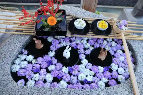 阿邪訶根神社の手水舎