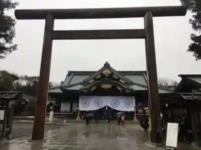 靖國神社の鳥居