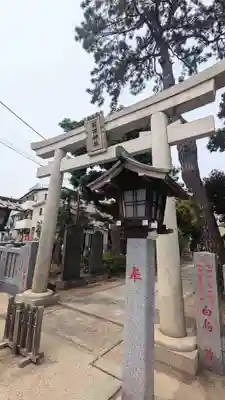 菊田神社の鳥居