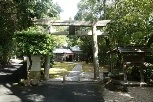 釣殿神社の鳥居