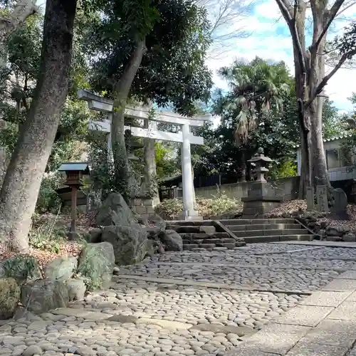 代々木八幡宮の鳥居