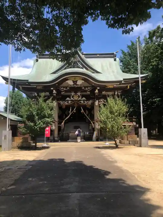 諏訪神社の本殿・本堂