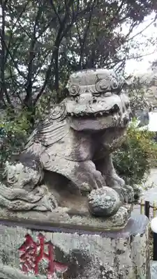 畑子安神社の狛犬