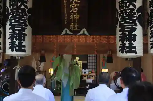 愛宕神社の神楽