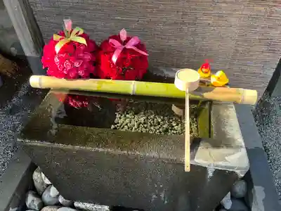 上尾御嶽神社の手水舎