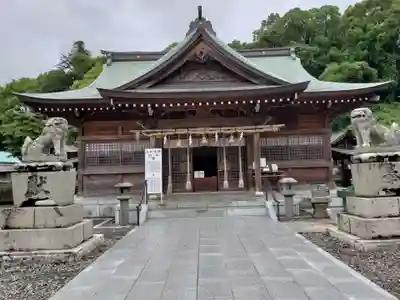 岡田神社の本殿・本堂