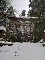 平泉寺白山神社の鳥居