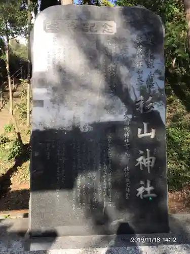 西八朔杉山神社の歴史