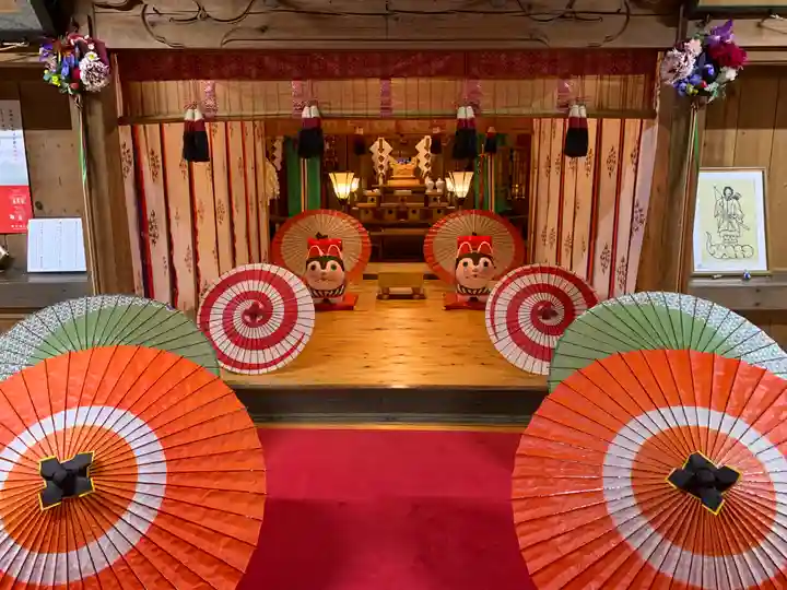 滑川神社 - 仕事と子どもの守り神(福島県)