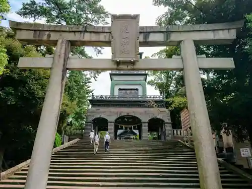 尾山神社の鳥居