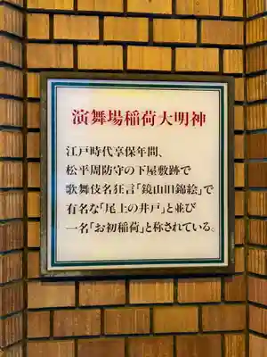 演舞場稲荷大明神(東京都)