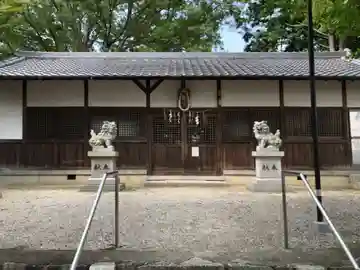 爲志神社の本殿・本堂