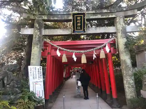 田村神社の鳥居