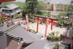 草戸稲荷神社の景色