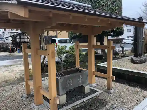 無二亦寺の手水舎