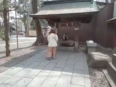 調神社の手水舎