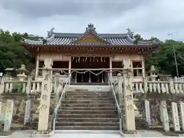 神吉八幡神社の本殿・本堂