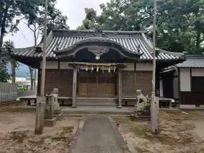 石井八幡宮の本殿・本堂