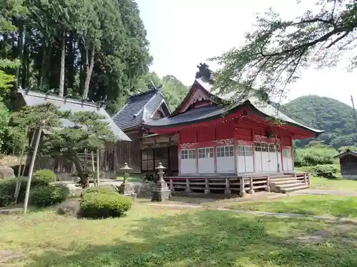 物部神社の本殿