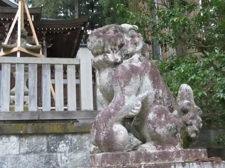 気多若宮神社の狛犬