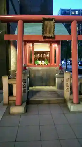 明治座稲荷神社の本殿・本堂