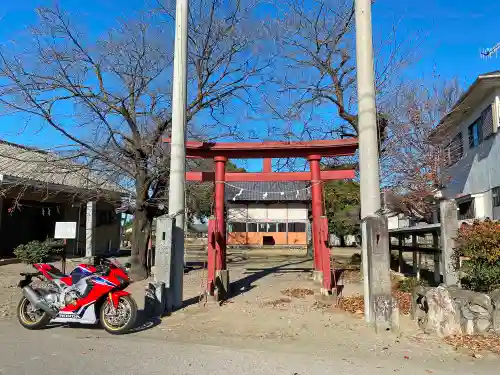 長幡部神社の鳥居