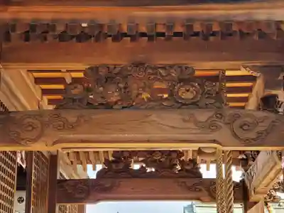 崇道天皇神社の芸術