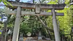 山野浅間神社の鳥居