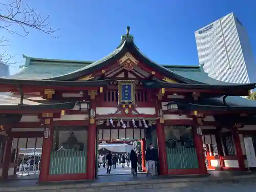 日枝神社の山門