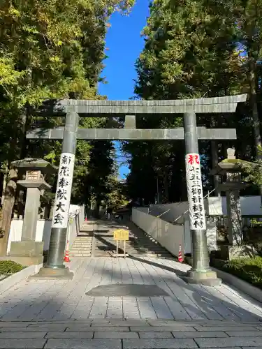 諏訪大社下社秋宮(長野県)