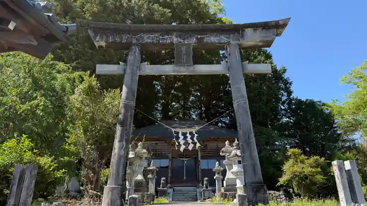 冠嶺神社(上栃窪)(福島県)