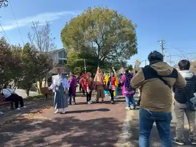 田縣神社のお祭り
