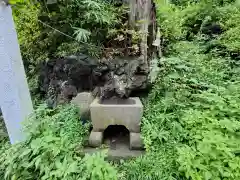 東山稲荷神社の手水