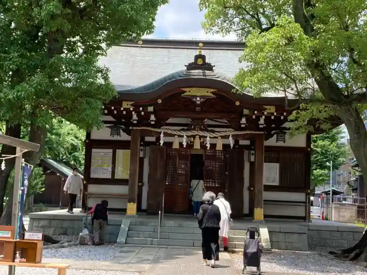 橘樹神社の本殿・本堂