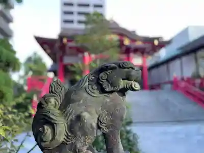 成子天神社の狛犬
