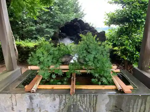 草刈大宮神社の手水舎