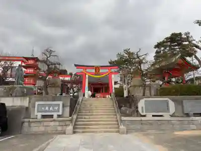 綱敷天満宮の鳥居