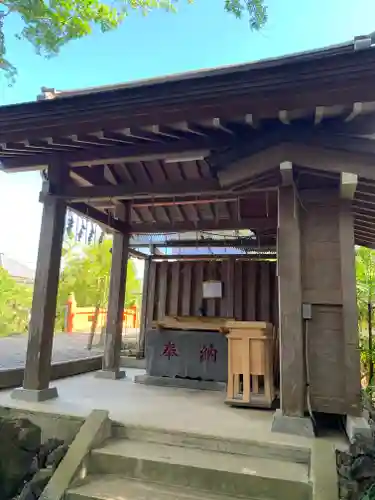 鶴峯八幡宮の手水舎