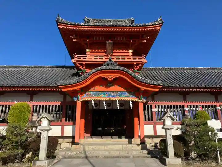 伊佐爾波神社の本殿・本堂