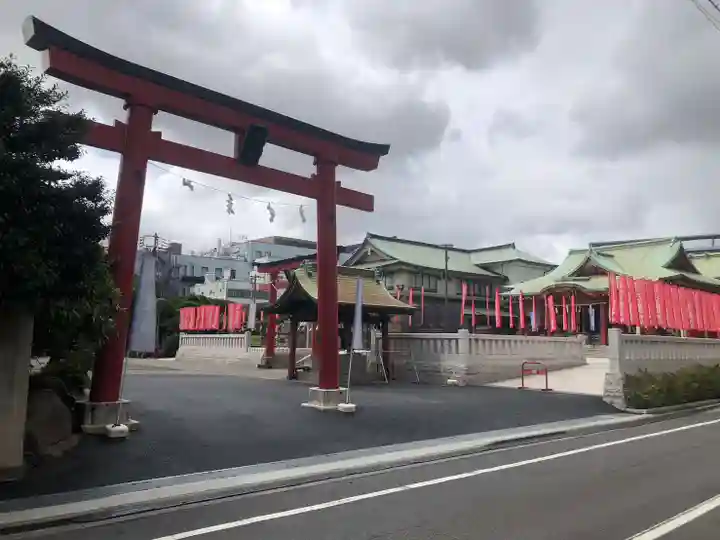 東京羽田 穴守稲荷神社の鳥居