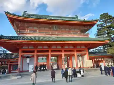平安神宮の山門・神門