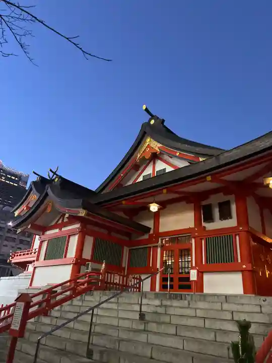 花園神社の本殿・本堂