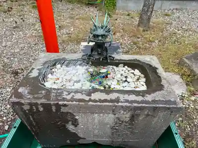 函館八幡宮の手水舎