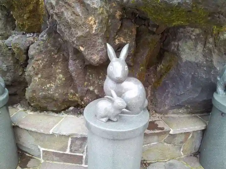 大山阿夫利神社の狛犬