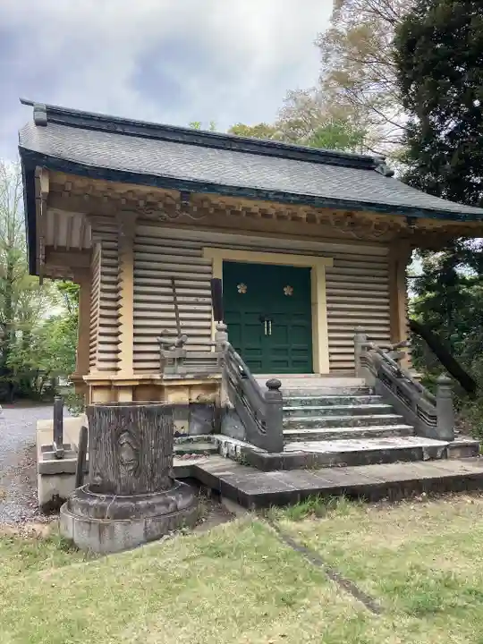 朝日森天満宮の本殿・本堂