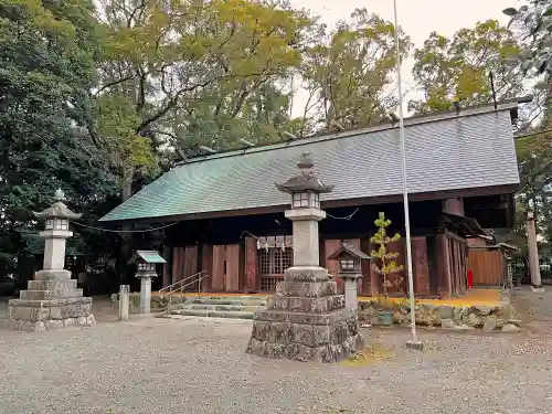 蒲神明宮の本殿・本堂