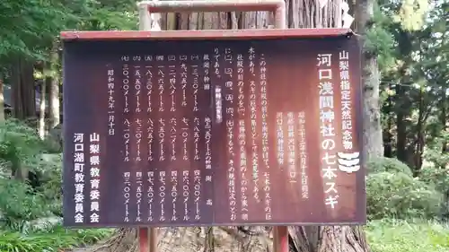 河口浅間神社の歴史