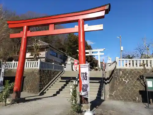 浅間神社の鳥居