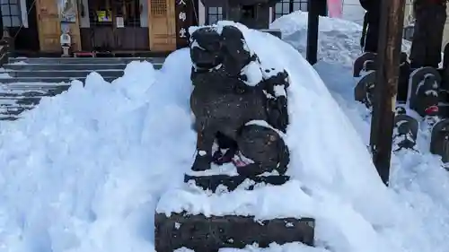 新栄寺大師堂の狛犬