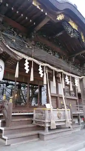 山名八幡宮の本殿・本堂